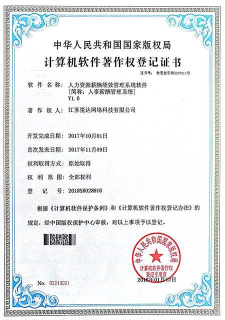 計(jì)算(suàn)機(jī)軟軟件(jiàn)著作(zuò)權2