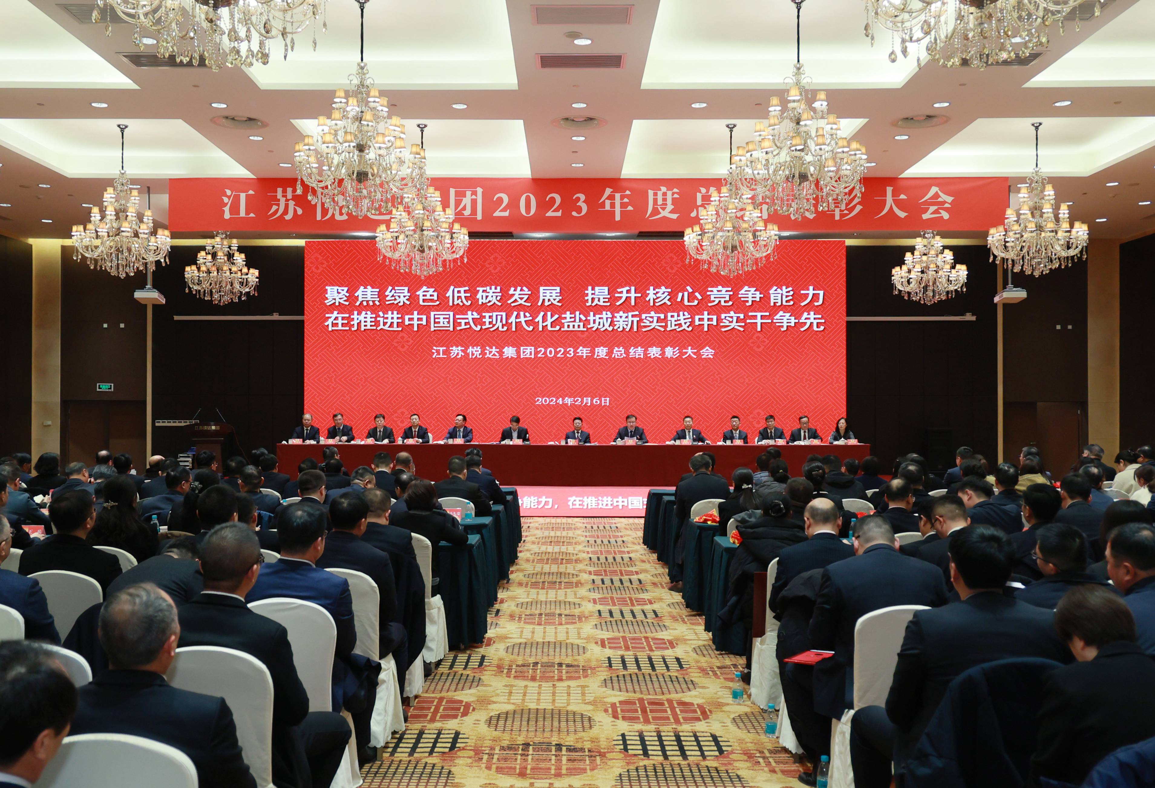 集團召開(kāi)2023年(nián)度總結表彰大會